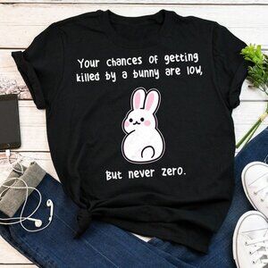 Funny Rabbit Lover Gift, Cute Bunny T-Shirt
